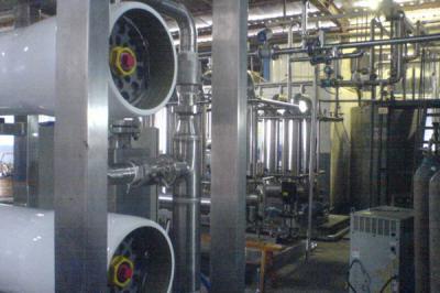 감미료에 있는 막 여과의 신청